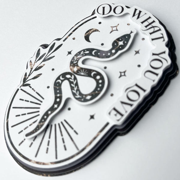 Do What You Love Die Cut