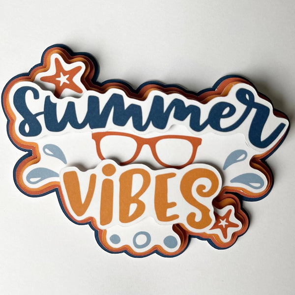 Summer Vibes Die Cut