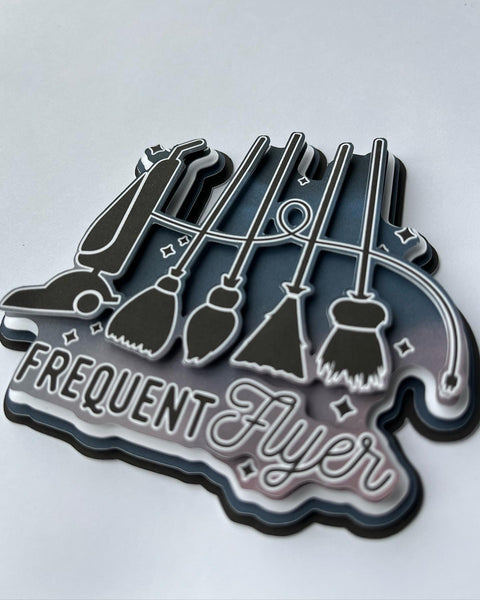 Frequent Flyer Die Cut