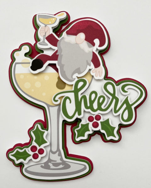 Cheers Gnome Die Cut
