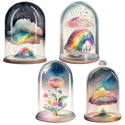 Rainbow Jars XL Ephemera Pack