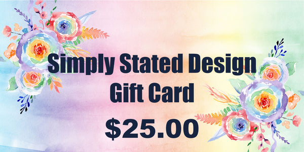 Simply Stated Design Gift Card