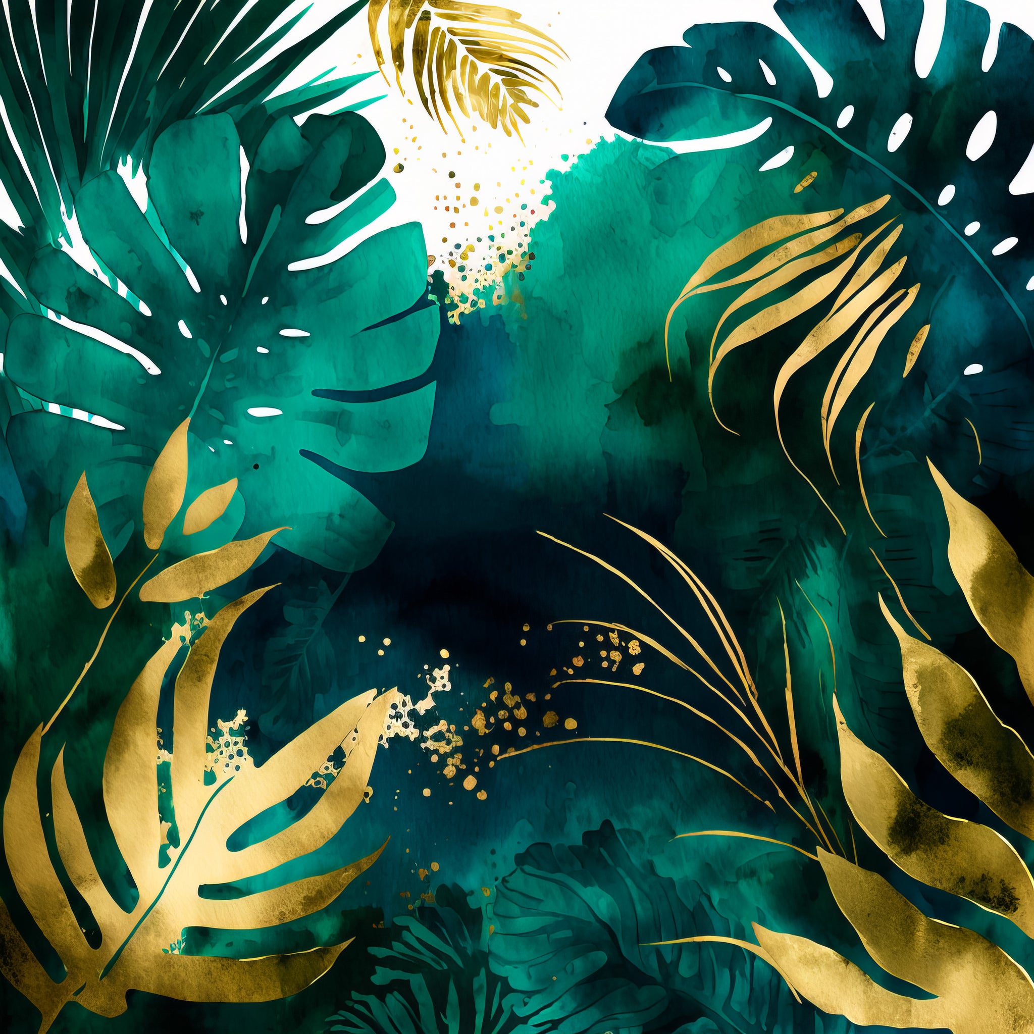 Tropical Foliage Paper 4