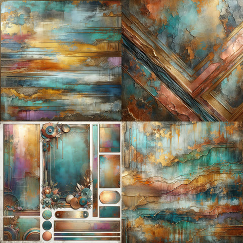 Metal Walls Paper 10