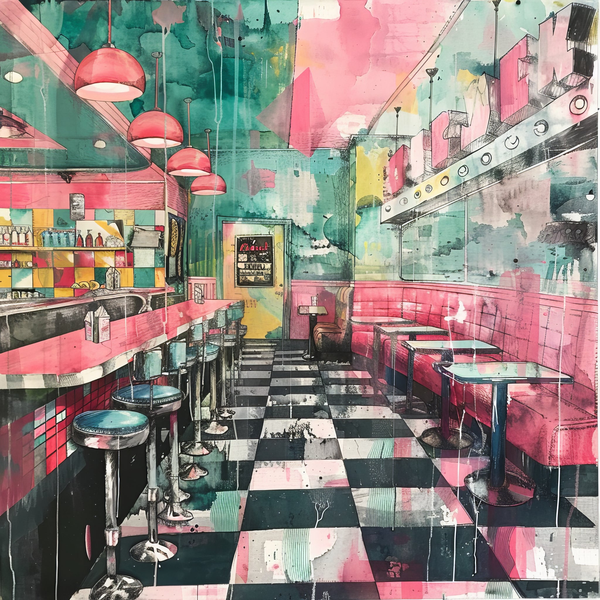 50's Diner Paper 1