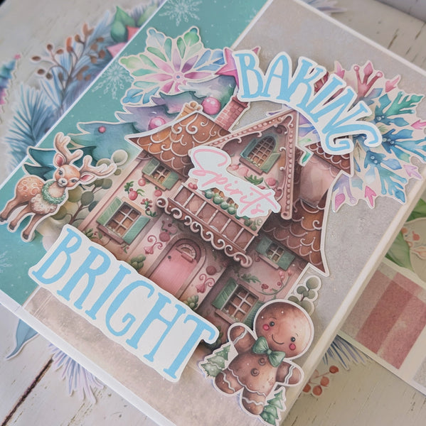 Cotton Candy Christmas Recipe Album Class Kit