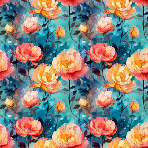 Bold Florals Paper 2