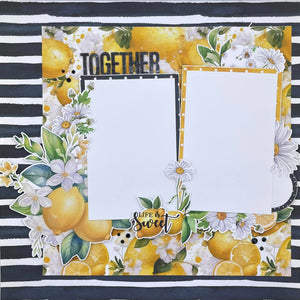 Lemon Squeeze "Together" Layout Kit