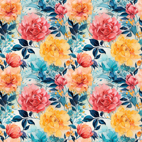 Bold Florals Paper 4