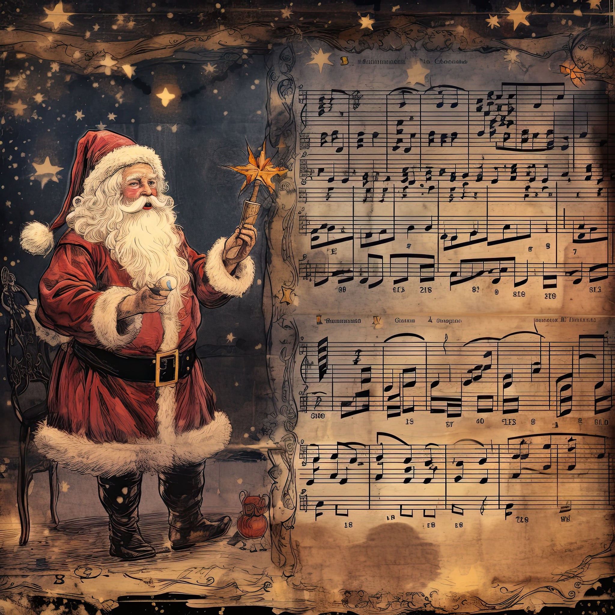 Christmas Music Paper 5