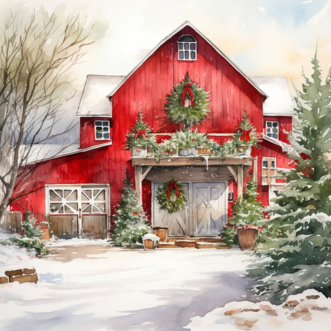 Country Christmas Paper 5
