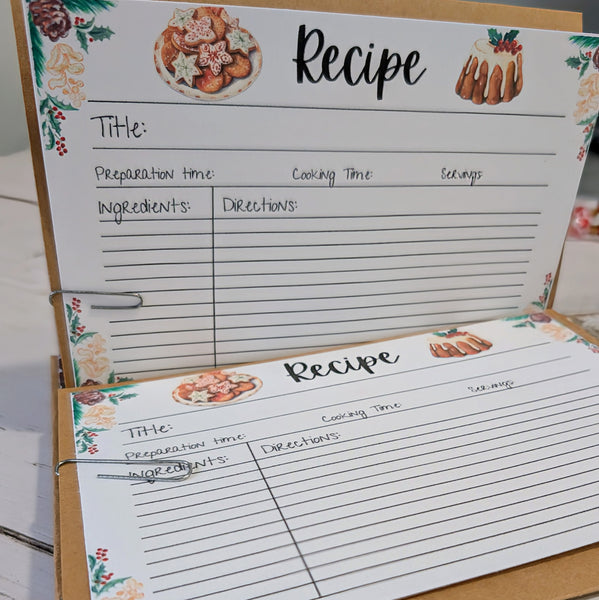 Santa’s Sweet Tooth Recipe Album Class Kit