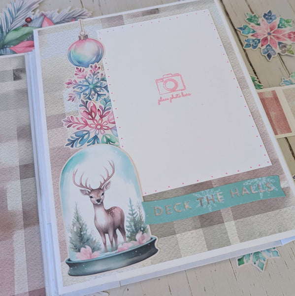 Cotton Candy Christmas Recipe Album Class Kit