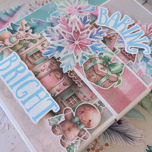 Cotton Candy Christmas Recipe Album Class Kit