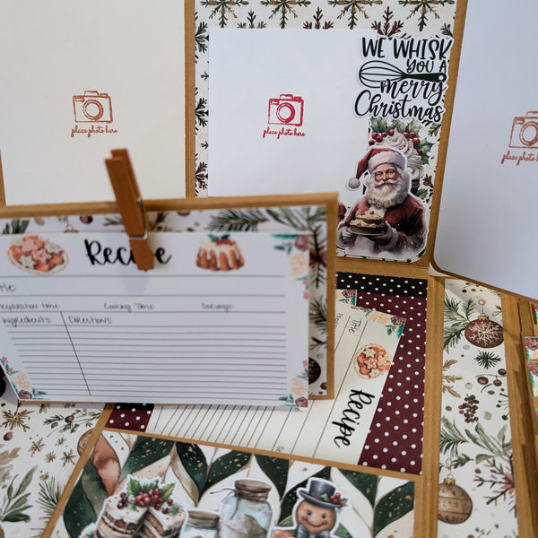 Santa’s Sweet Tooth Recipe Album Class Kit