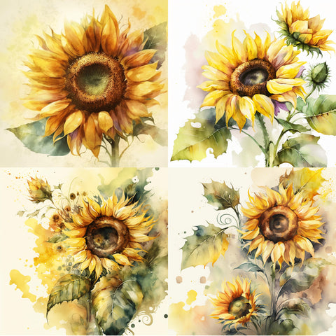 Sunflower Paper 9