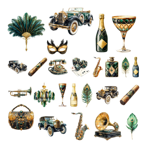 Gatsby's Gala Accessories Ephemera