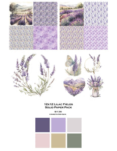 September "Lilac Fields" Add On Bundle