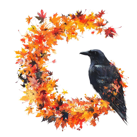 Autumn Aura 12x12 Die Cut Wreath
