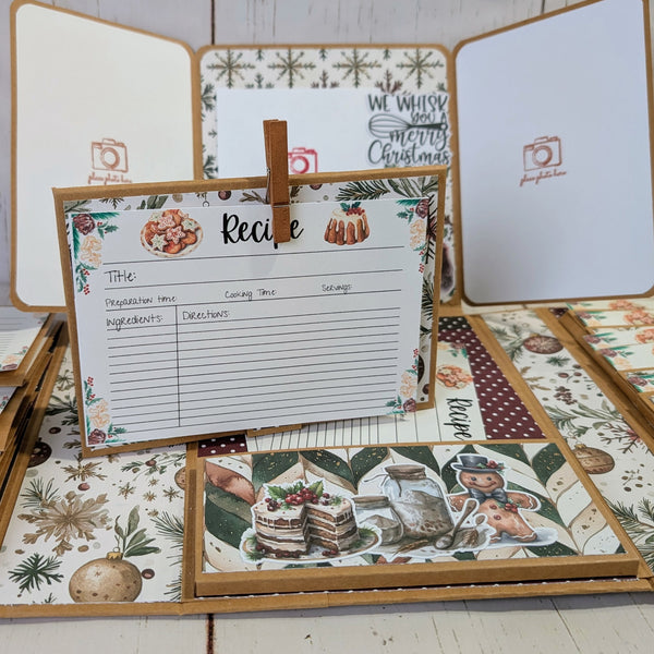 Santa’s Sweet Tooth Recipe Album Class Kit