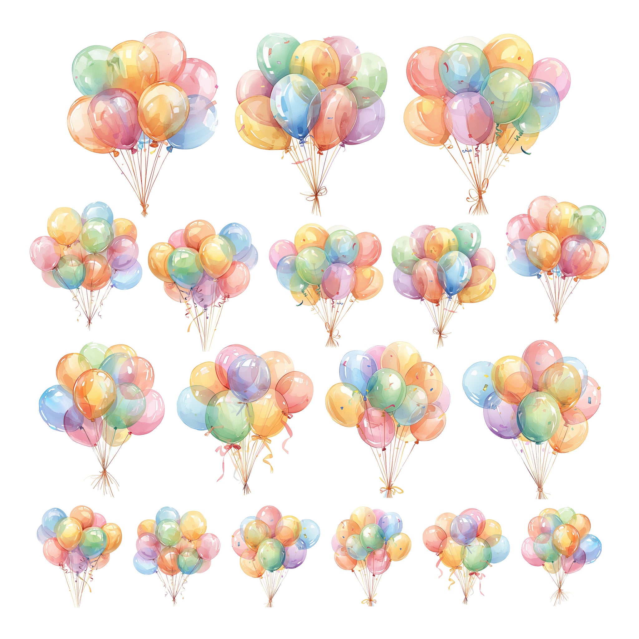 Age Is Just A Number Balloons Ephemera