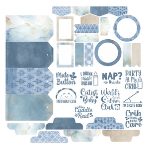 Baby Bliss in Blue Essentials Ephemera