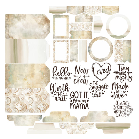 Boho Baby Essentials Ephemera