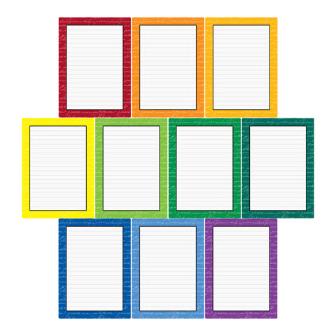 Bright Script Journal Card Ephemera