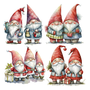 Christmas Gnomes Ephemera Pack