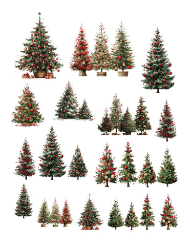 Christmas Trees Ephemera