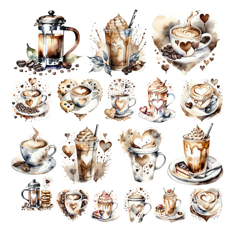Coffee Cups Ephemera
