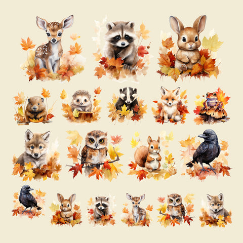 Autumn Splendor Critters Ephemera