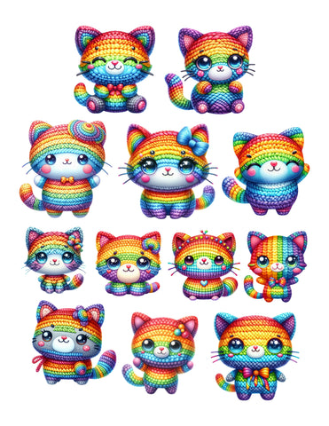 Crochet Cats Ephemera