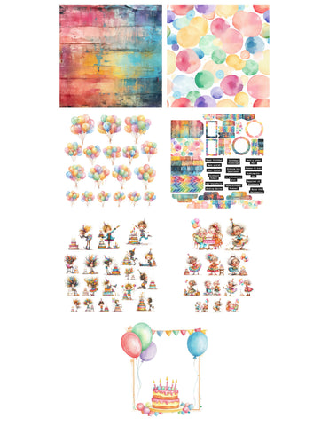 September -Party Time- Virtual Crop