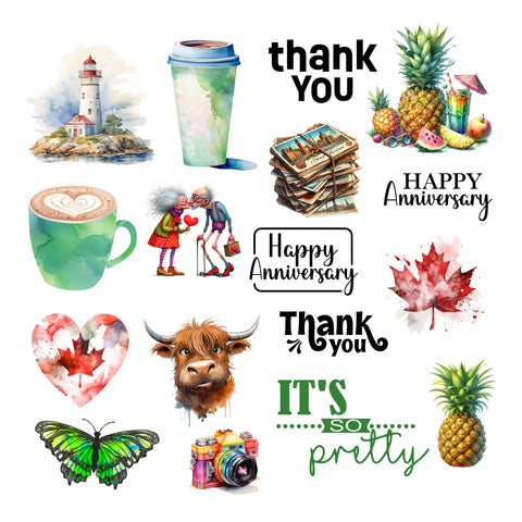 Custom Assorted Ephemera 1