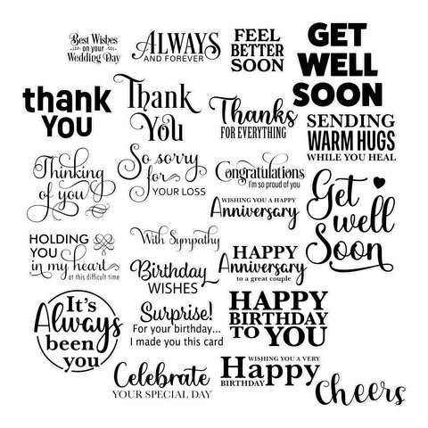 Custom Sentiments Ephemera
