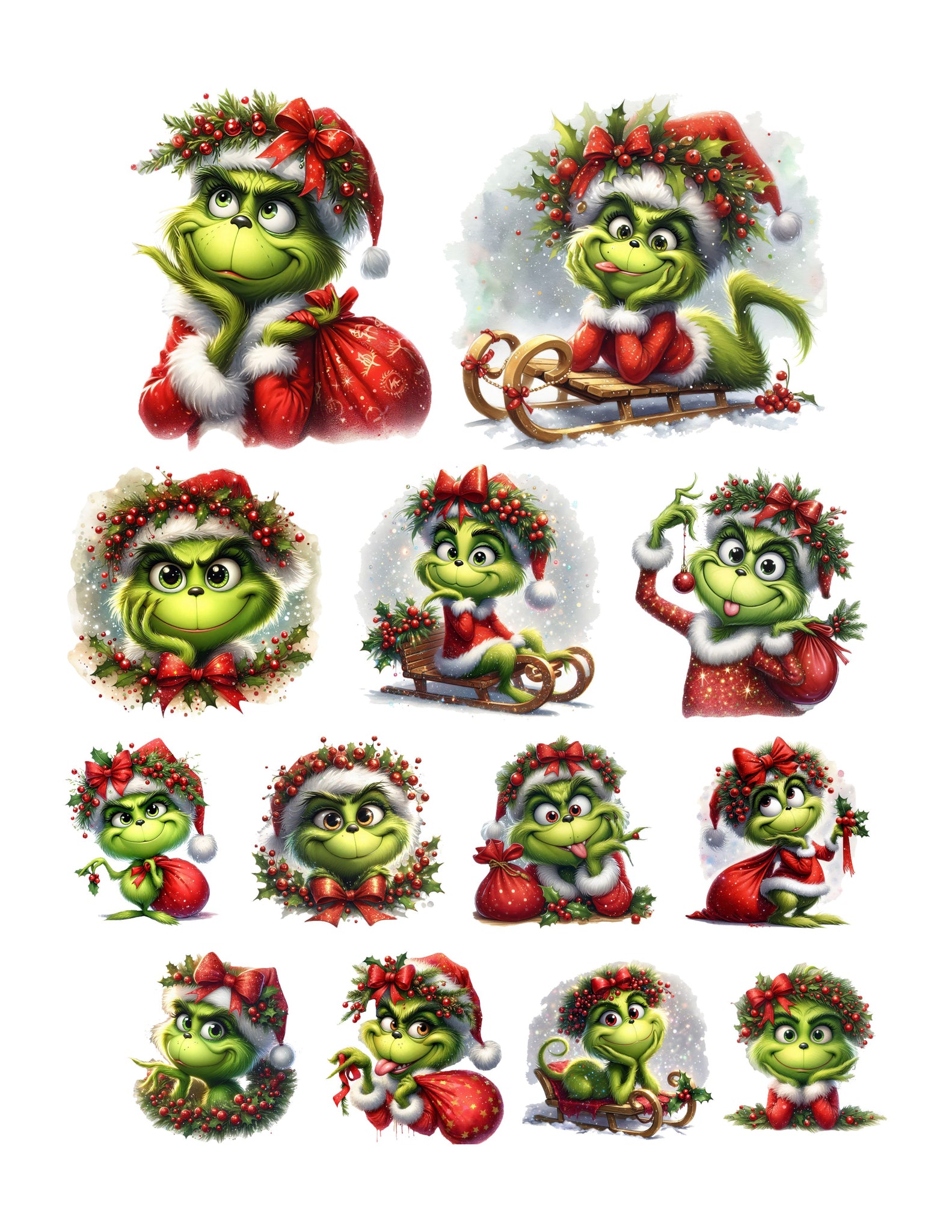 Cute Grinch Ephemera