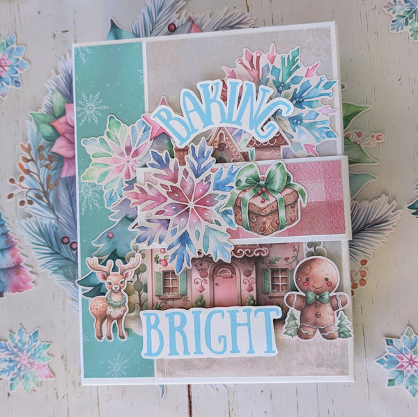 Cotton Candy Christmas Recipe Album Class Kit