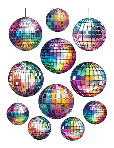 It's a Vibe Disco Ball Ephemera