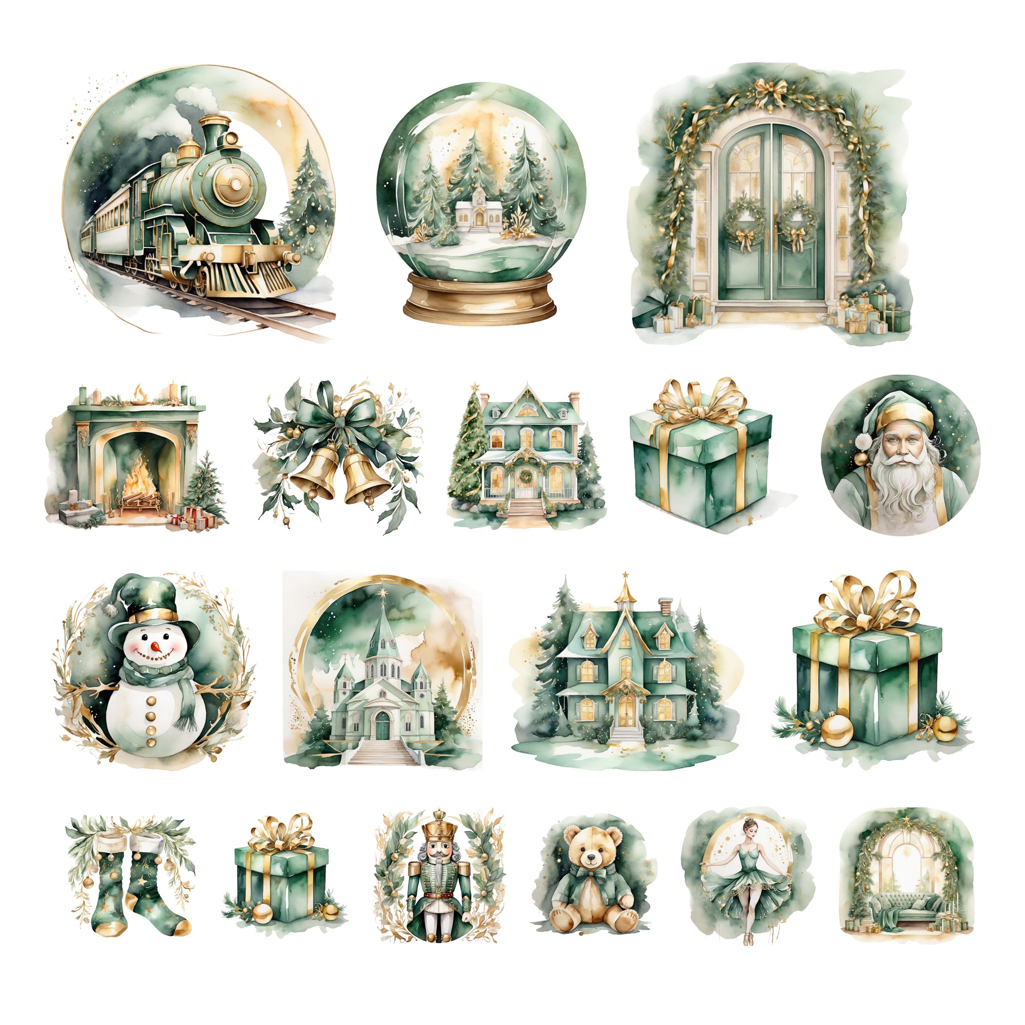 Golden Evergreen Ephemera