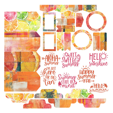 Sweet Summer Florals Essentials Ephemera
