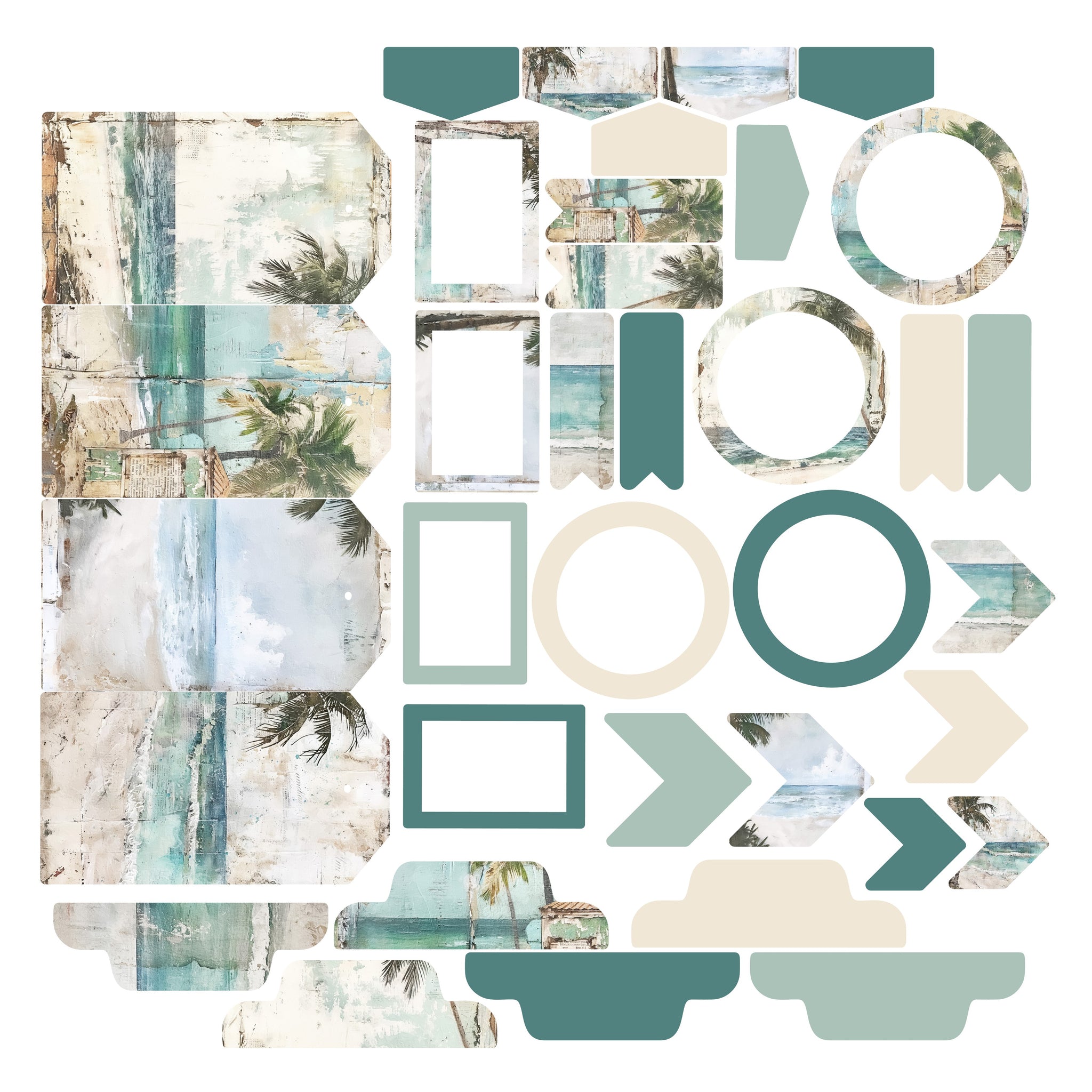 Rustic Bahamas Essentials Ephemera