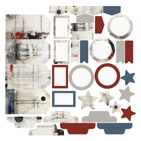 Vintage Nautical Essentials Ephemera