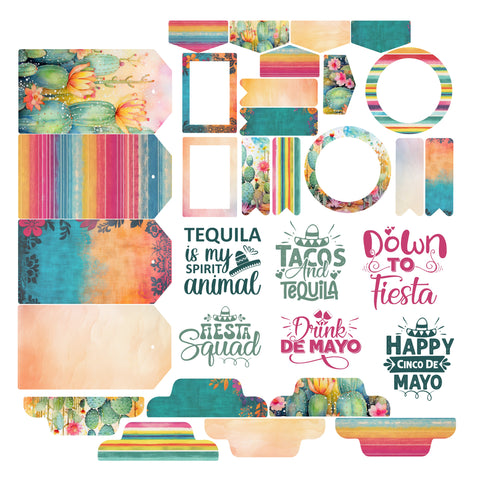 Less Siesta More Fiesta Essentials Ephemera