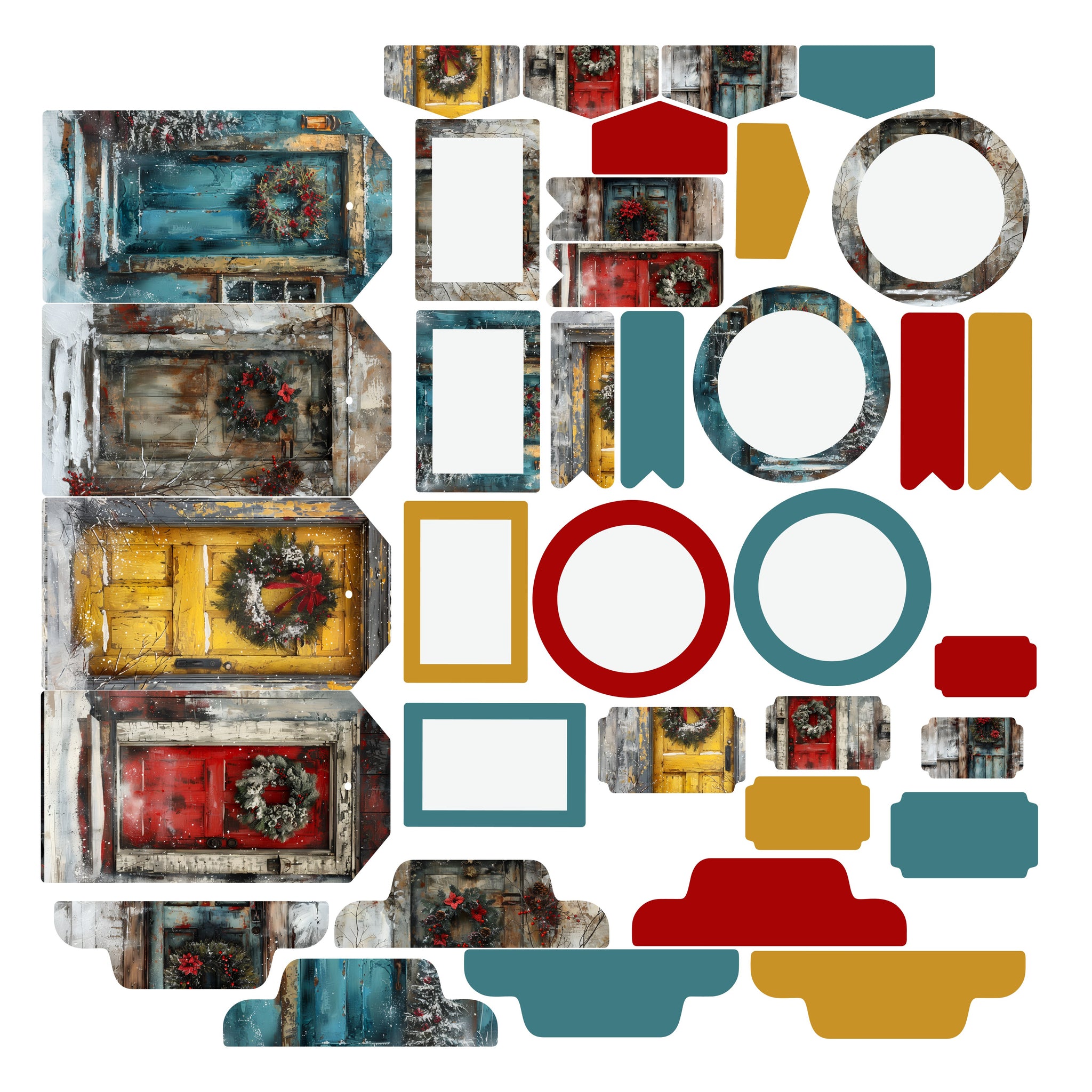 Christmas Doors Essentials Ephemera