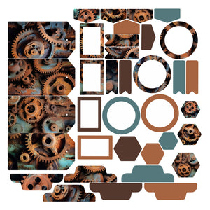 Rusty Cogwheels Essentials Ephemera