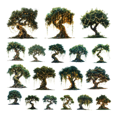 Forest Fairy Tales Trees Ephemera