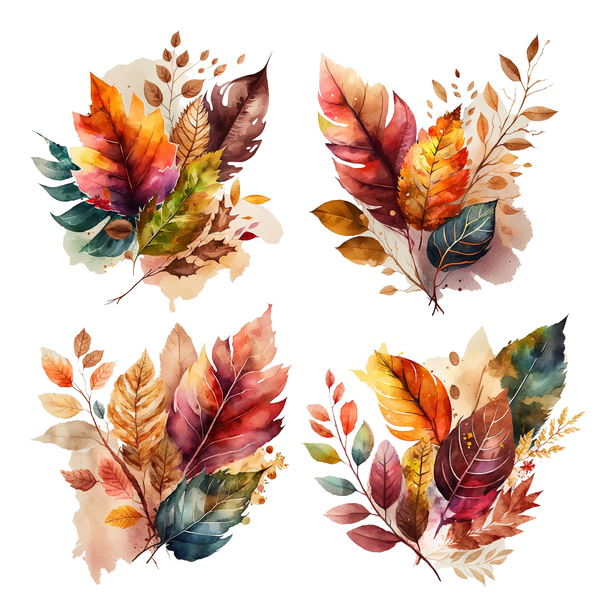 Fall Foliage XL Ephemera Pack