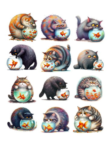 Fat Cat Ephemera Pack
