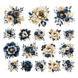 Midnight Majesty Floral Ephemera